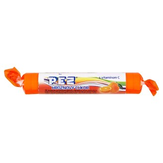 Pez Hroznový cukor s pomarančovou príchuťou s vitamínom C 39 g