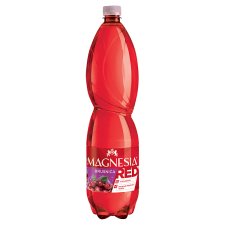 Magnesia Red Mineral Water with Cranberry Flavour Carbonated 1.5 L