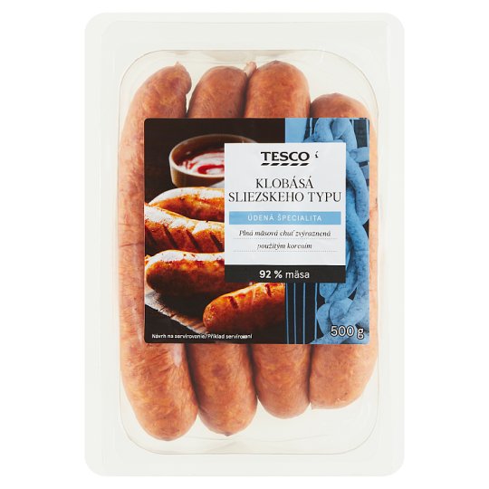 Tesco Klobása sliezskeho typu 500 g