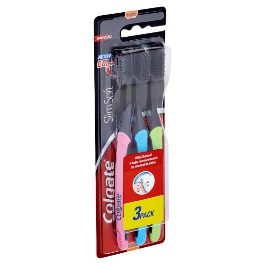 Colgate Slim Soft Mäkká zubná kefka 3 ks