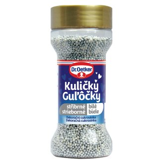 Dr. Oetker Guľôčky strieborné a biele 65 g