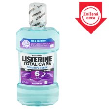 Listerine Total Care Sensitive Teeth Mild Taste Mild Mint Mouthwash 500 ml
