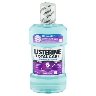 Listerine Total Care Sensitive Clean Mint ústna voda 500 ml