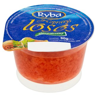 Ryba More Zdravia Nepravý losos slaný drvený 80 g