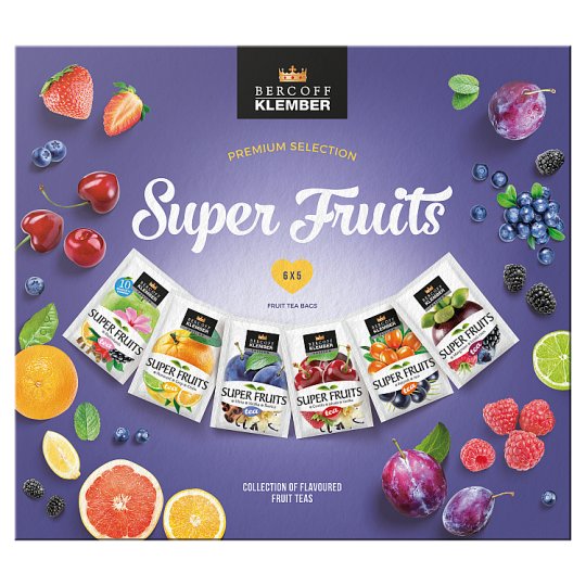 Bercoff Super Fruits - čajová kolekcia 75 g