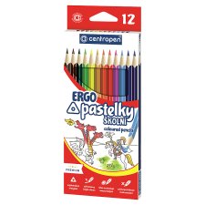 Centropen Ergo Coloured Pencils 12 pcs