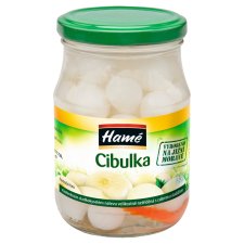 Hamé Sterilized Onion in Spicy Sweet-Sour Pickle with Sugar and Sweetener 330 g