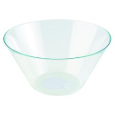 Tesco Glass Conical Bowl 26 cm