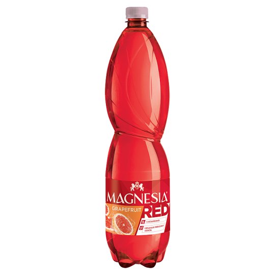 Magnesia Red Mineral Water with Grapefruit Flavour Carbonated 1.5 L
