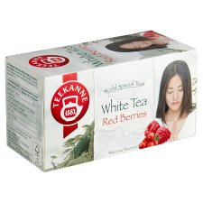 TEEKANNE White Tea Red Berries, World Special Teas, 20 Tea Bags, 25 g