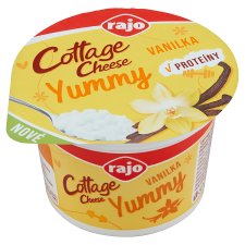 Rajo Cottage Cheese Yummy vanilka 180 g