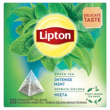 Lipton Intense Mint Green Tea 20 Bags 32 g