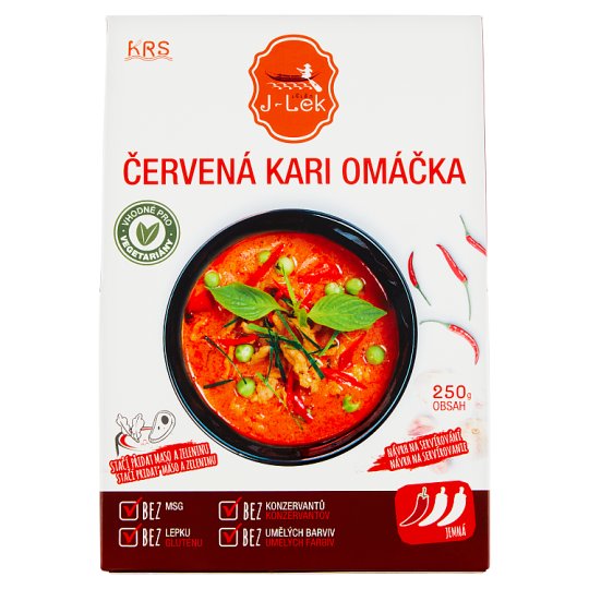 J-Lek Red Curry Sauce 250 g
