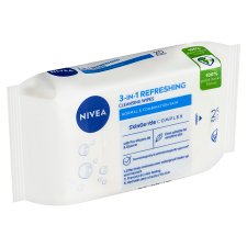 Nivea Refreshing Cleansing Wipes Normal Skin 3 in 1 25 pcs