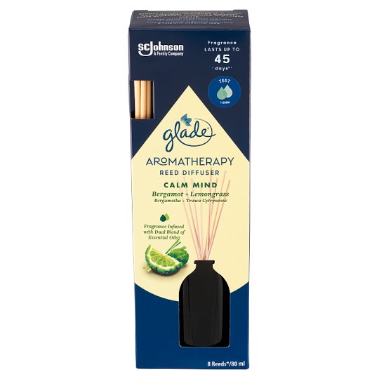 Glade Aromatherapy Reed Diffuser Calm Mind Air Freshener Incense Sticks