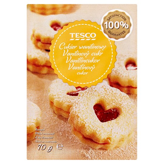 Tesco Vanilínový cukor 10 g