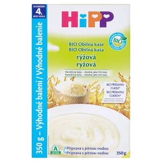 HiPP Bio obilná kaša ryžová 350 g