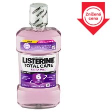 Listerine Total Care Extra Mild Smooth Mint ústna voda 500 ml