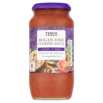 Tesco Rogan Josh paradajková omáčka s cibuľou 500 g