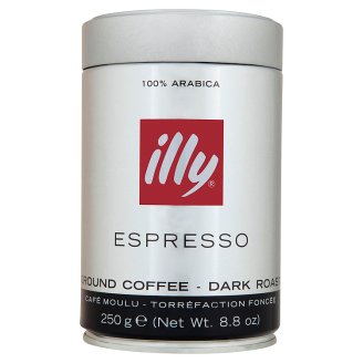 illy Espresso tmavo pražená mletá káva 250 g