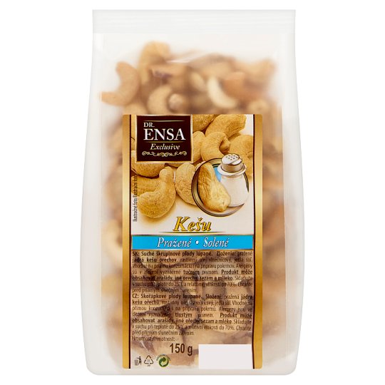 Dr. Ensa Exclusive Kešu pražené solené 150 g
