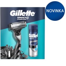 Gillette Gift Set Mach3 Razor + Series Gel 75ml + Box