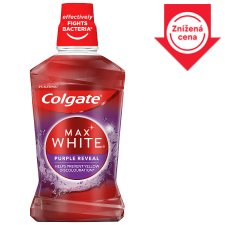 Colgate Max White Purple Reveal ústna voda bez alkoholu 500 ml