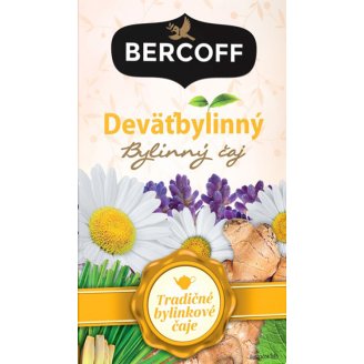 Bercoff Klember Herbal Bylinný čaj deväťbylinný 20 x 1,5 g