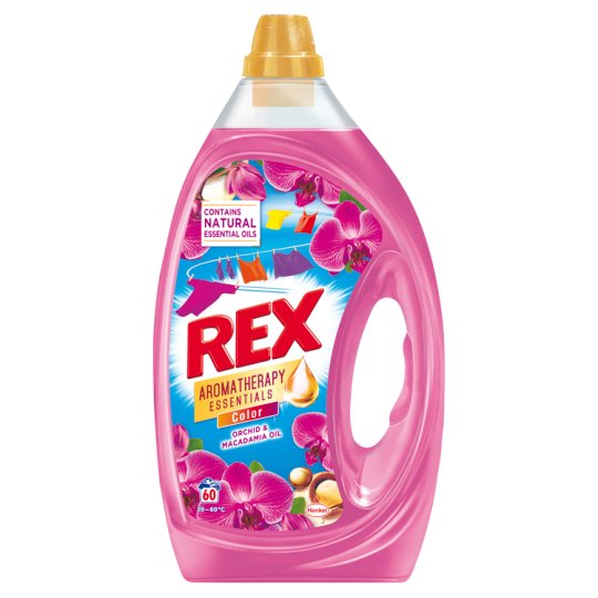 Rex Aromatherapy Color Malaysian Orchid & Sandalwood Gel 60 praní 3,00 l