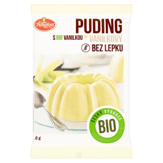 Amylon Bio puding vanilkový v prášku bez lepku 40 g