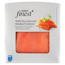 Tesco Finest Wild Beechwood Smoked Salmon 150 g