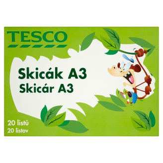 Tesco Skicár A3 20 listov