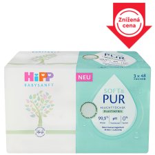 Hipp Babysanft Soft & Pur Cleansing Wet Wipes 3 x 48 pcs