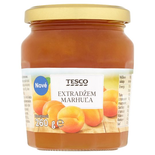 Tesco Extradžem marhuľa 260 g