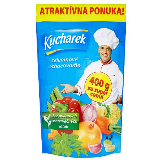 Kucharek Zeleninové ochucovadlo 400 g
