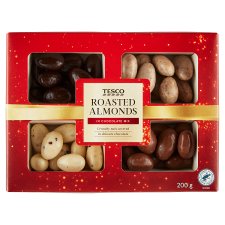 Tesco Roasted Almonds in Chocolate Mix 200 g