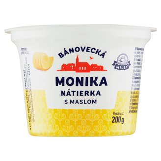 Milsy Monika smotanová Bánovecká s maslom 200 g