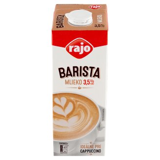 Rajo Barista mlieko 3,5% tuku 1 l