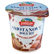 Zvolenský Smotanový jogurt čokoláda oriešok 145 g