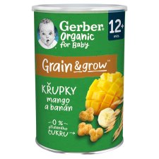 GERBER Organic Crisps with Mango and Banana 35 g