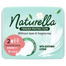 Naturella Ultra Tender Protection Normal Plus, No Dyes And Fragrances, Pads 8 Count