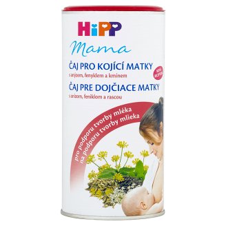 HiPP Mama Čaj pre dojčiace matky s anízom, feniklom a rascou 200 g