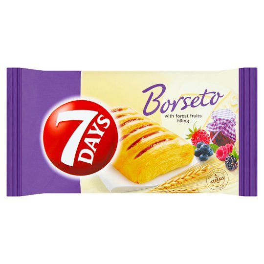 7 Days Borseto Dough Product with Forest Fruits Filling 60 g