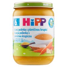 Hipp Bio kuracia polievka s pšeničnou krupicou 190 g
