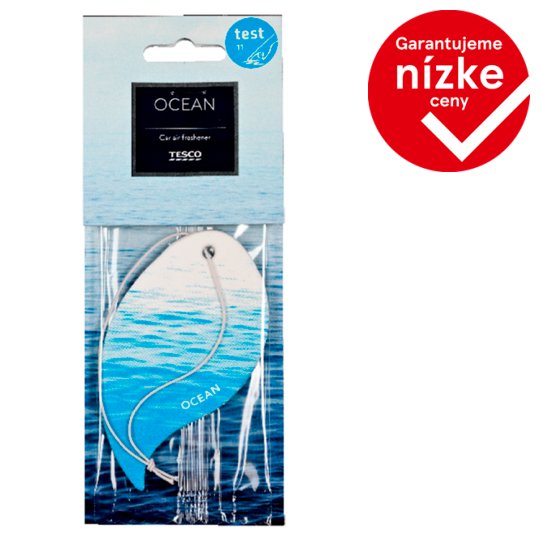 Tesco Osviežovač závesná karta Ocean