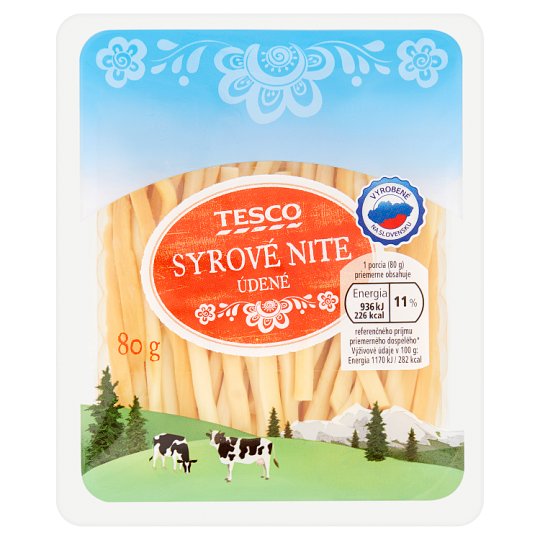 Tesco Syrové nite údené 80 g