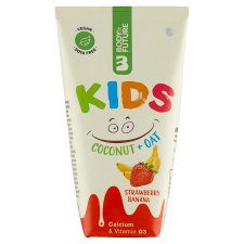 Body&Future Kids Coconut-Oat Drink Banana-Strawberry 200 ml