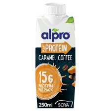 Alpro High Protein Caramel Coffee Soy Drink 250 ml