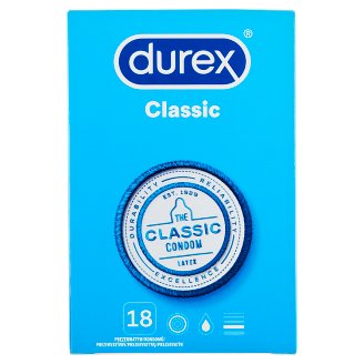 Durex Classic prezervatív 18 ks
