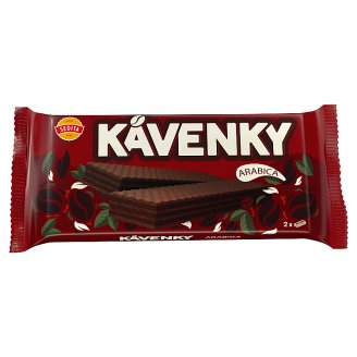 Sedita Kávenky Arabica kakaové oblátky s kávovou krémovou náplňou 50 g